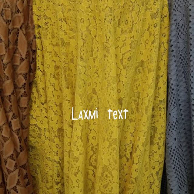 Kain - bahan brukat Katun / Brokat / cocok untuk dress Atasan Kebaya seragaman dll TERMURAH