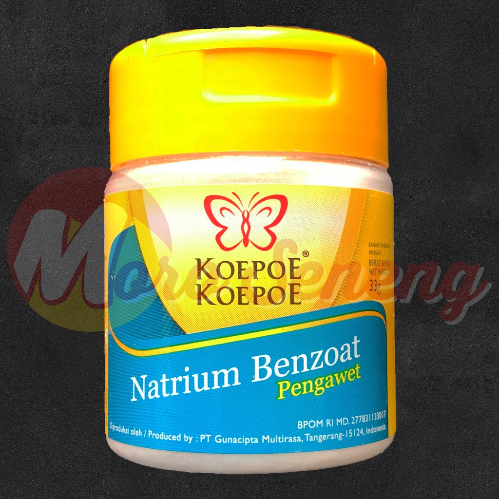 Natrium Benzoat Koepoe Koepoe 33 gram