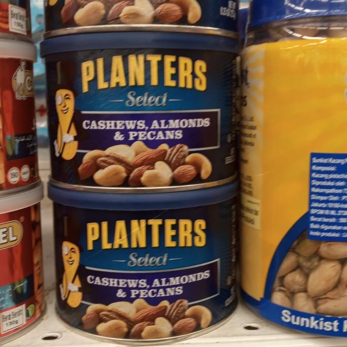 

:<:<:<:<] PLANTERS SELSEC MIX CASHEWS,ALMOND&PECAN 233 gr