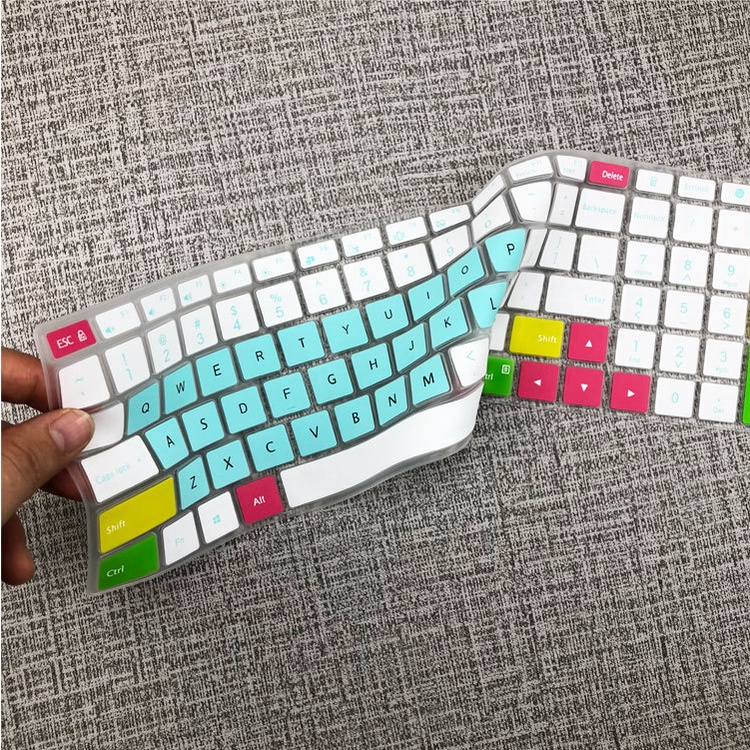 For 15.6 Inches Xiaomi TM1709 MX110 Soft Ultra-thin Silicone Laptop Keyboard Cover Protector