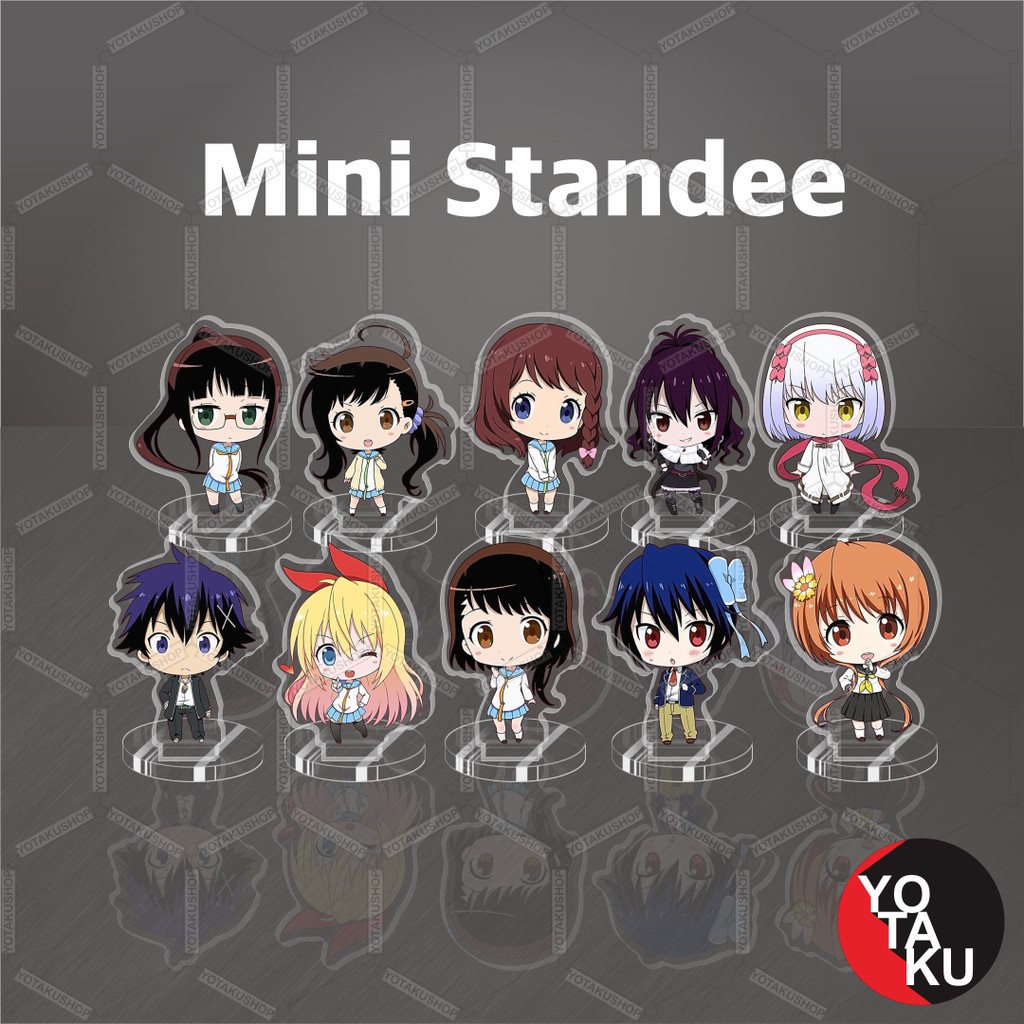 Mini Standee Figure Anime Akrilik Nisekoi MST93 Seri 1 YOTAKUSHOP