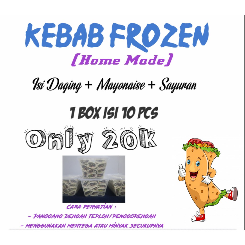 

Kebab Frozen Daging