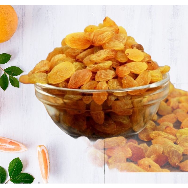 

Kismis Manis Golden Raisin 1kg | Kismis Kristal | Kismis Simin