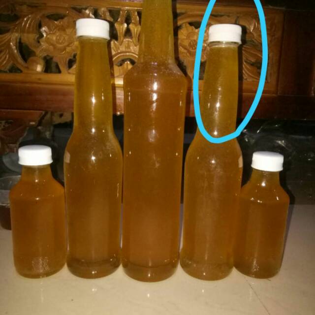 

Madu lebah Mellifera Murni 100% Botol Tanggung