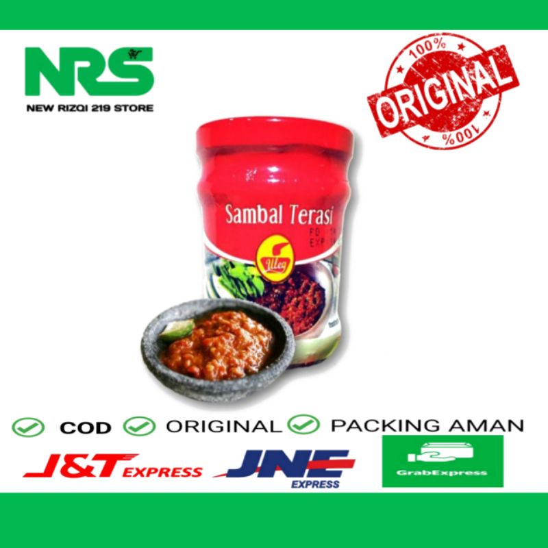 

Sambel Terasi Uleg Finna 190g / Sambal Terasi