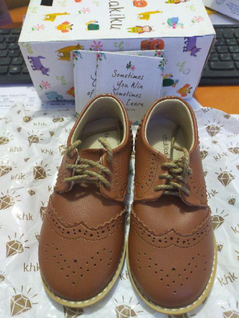 Khakikakiku Mini Louise Brown Oxford