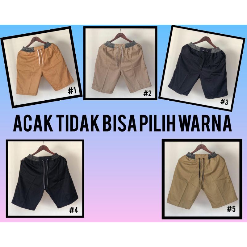 BISA COD-Vica Online Shop GROSIR Celana Pendek Pria Distro Chino Surabaya