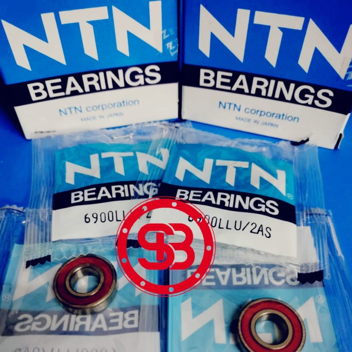 Bearing / Laker / Laher NTN 6900 2RS / LLU tutup karet 6900 RS