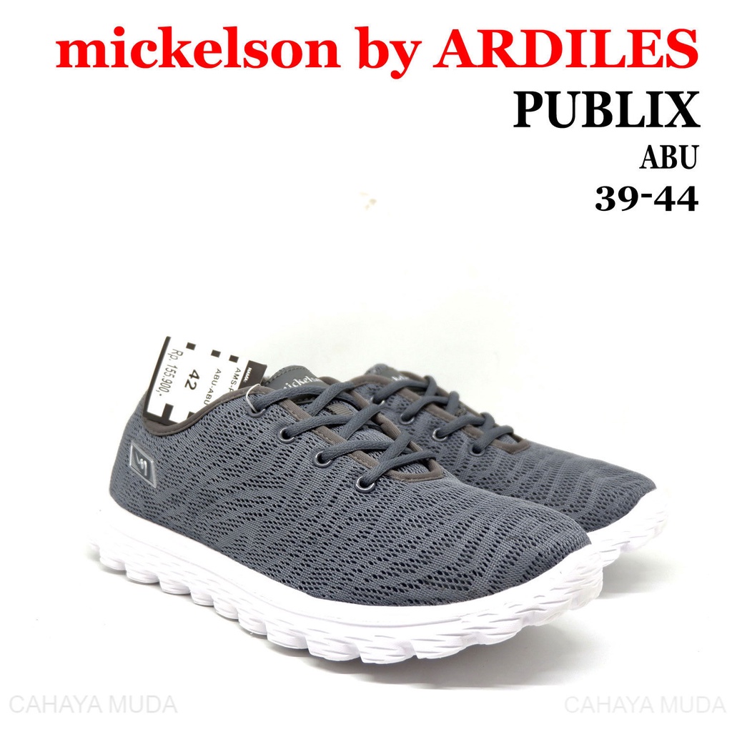 Mickelson by ARDILES - PUBLIX - Size 39-44 - Sepatu Sneakers - Sepatu Olahraga Sneakers Pria Sport- 