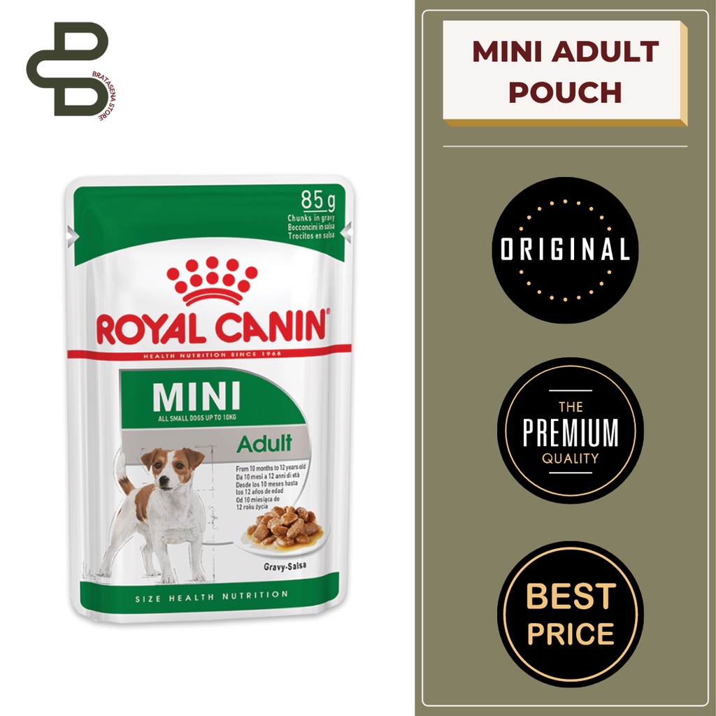 ROYAL CANIN MINI ADULT WET POUCH / WET FOOD 85GR