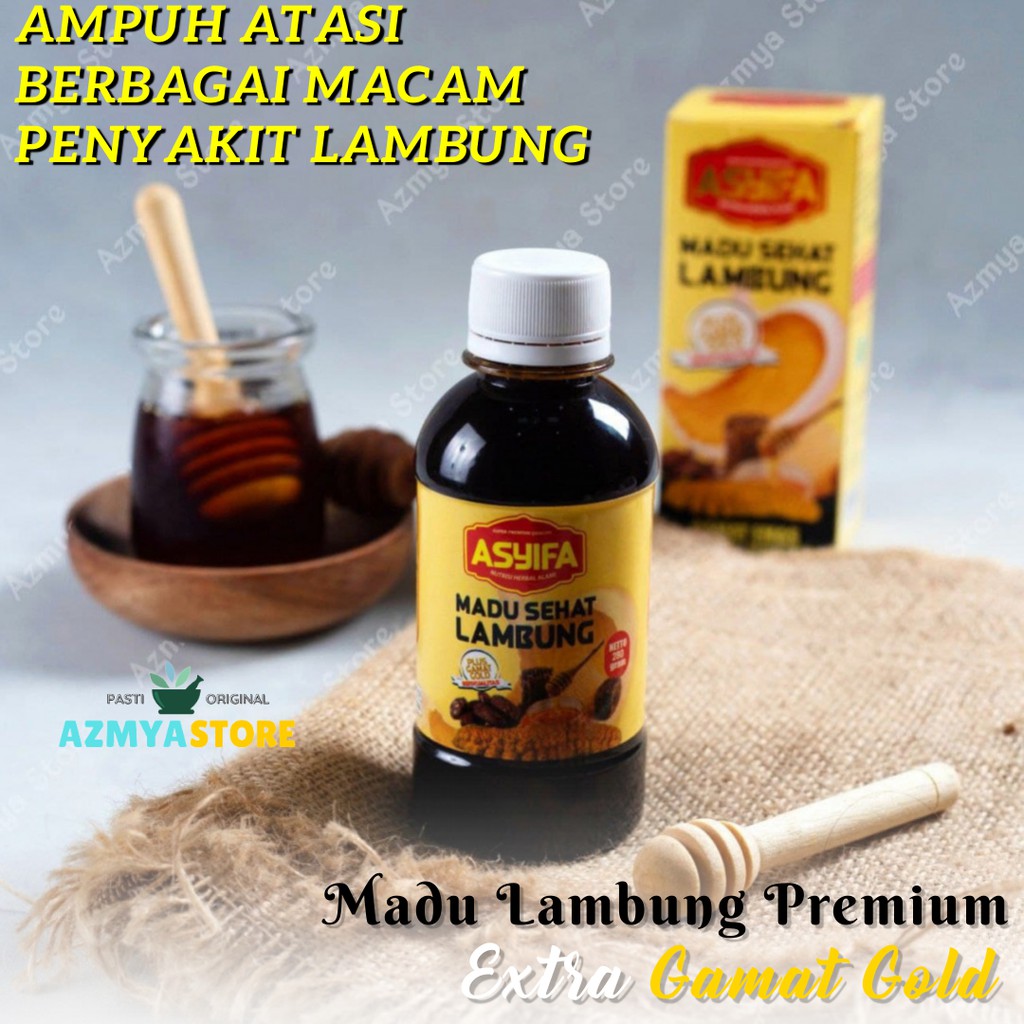 

Madu Lambung Premium Extra Gamat Gold Asyifa Membantu Meringankan Maag Gerd Asam Lambung Tipes Mual