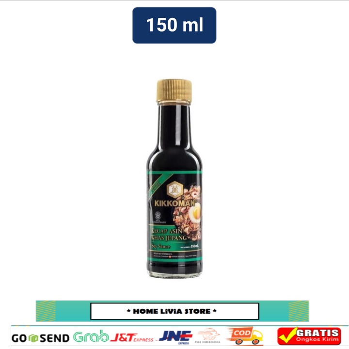

Kikkoman Kecap Asin Jepang 150 ml