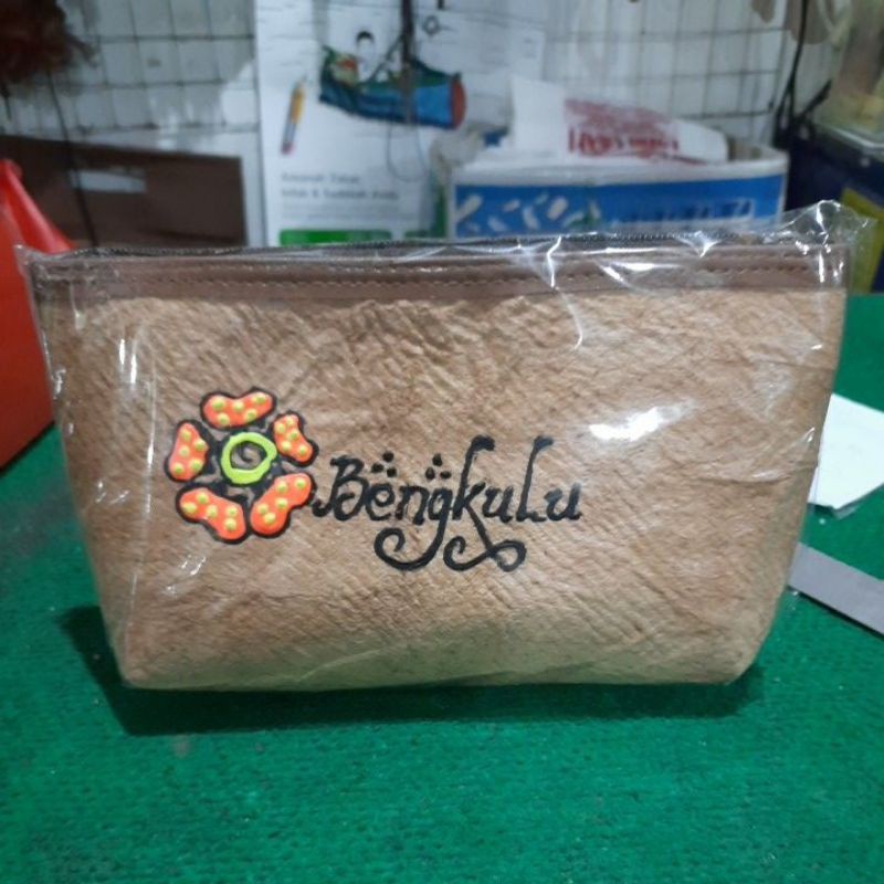 DOMPET KOIN KULIT KAYU LANTUNG