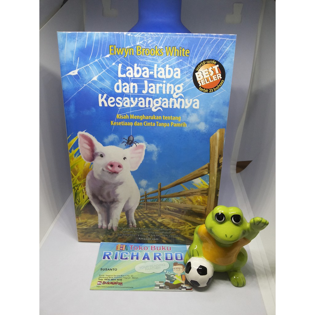 Buku Laba-laba dan Jaring Kesayangannya --- Elwyn Brooks White