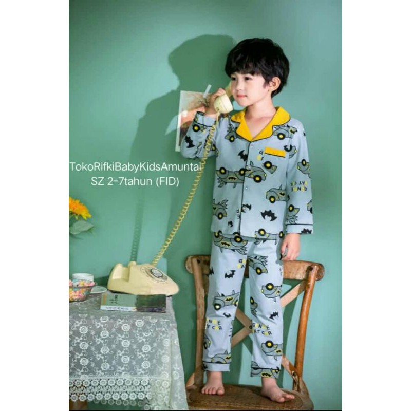BAJU TIDUR ANAK LAKI2 KAOS IMPORT