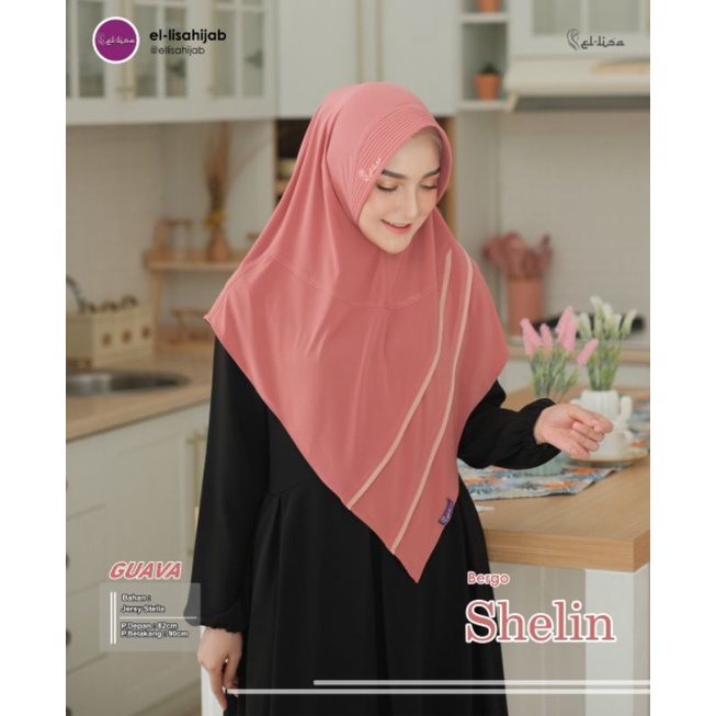 Hijab Instan ORI ellisa hijab bergo Shelin