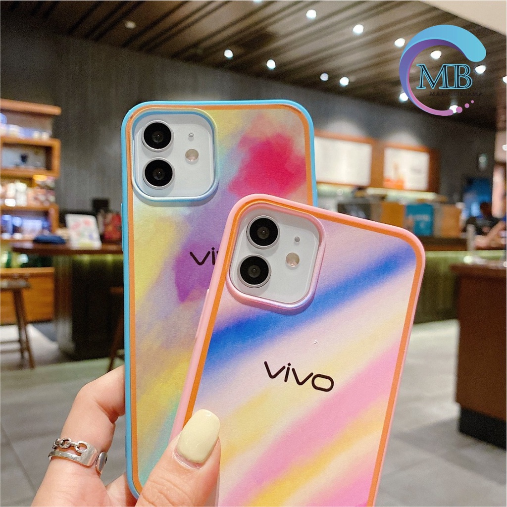 SS044 SOFTCASE RAINBOW VIVO Y12 Y15 Y17 Y20 Y20s Y12s Y30 Y50 Y30i Y51 Y91 Y93 Y95 Y91c Y1s Y71 Y81 V5 MB2243