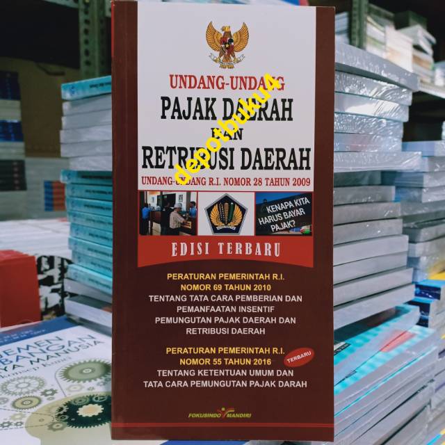 Buku Original: UU Pajak Daerah dan Retribusi Daerah( UU PAJAK DAERAH DAN RETRIBUSI DAERAH )