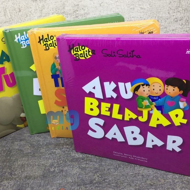 MIZAN ✿⁠ BUKU ANAK BOARDBOOK HALO BALITA AKU BELAJAR DISIPLIN - HALO BALITA ECER