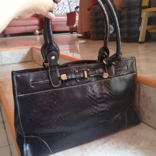 Tas Pesta second Branded Ori croco mulus