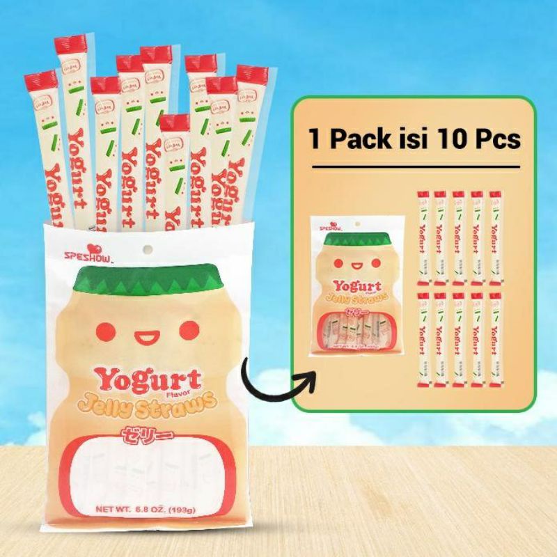 

[isi 10 Pcs] Speshow Jelly Yogurt - Jeli Rasa Yakult Ala Korea