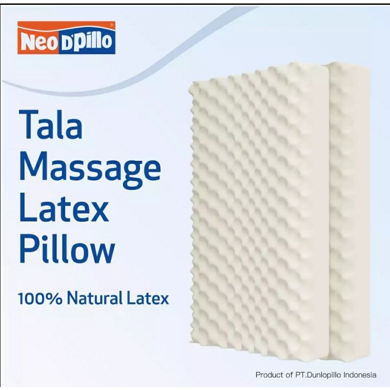 BANTAL Natural latex Dunlopillo massage latex pillow Tala