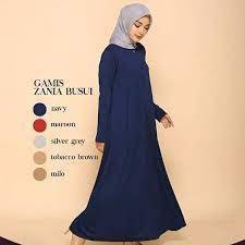 Elzatta Inner Dress Gamis Zania Busui Polos Terbaru best Seller