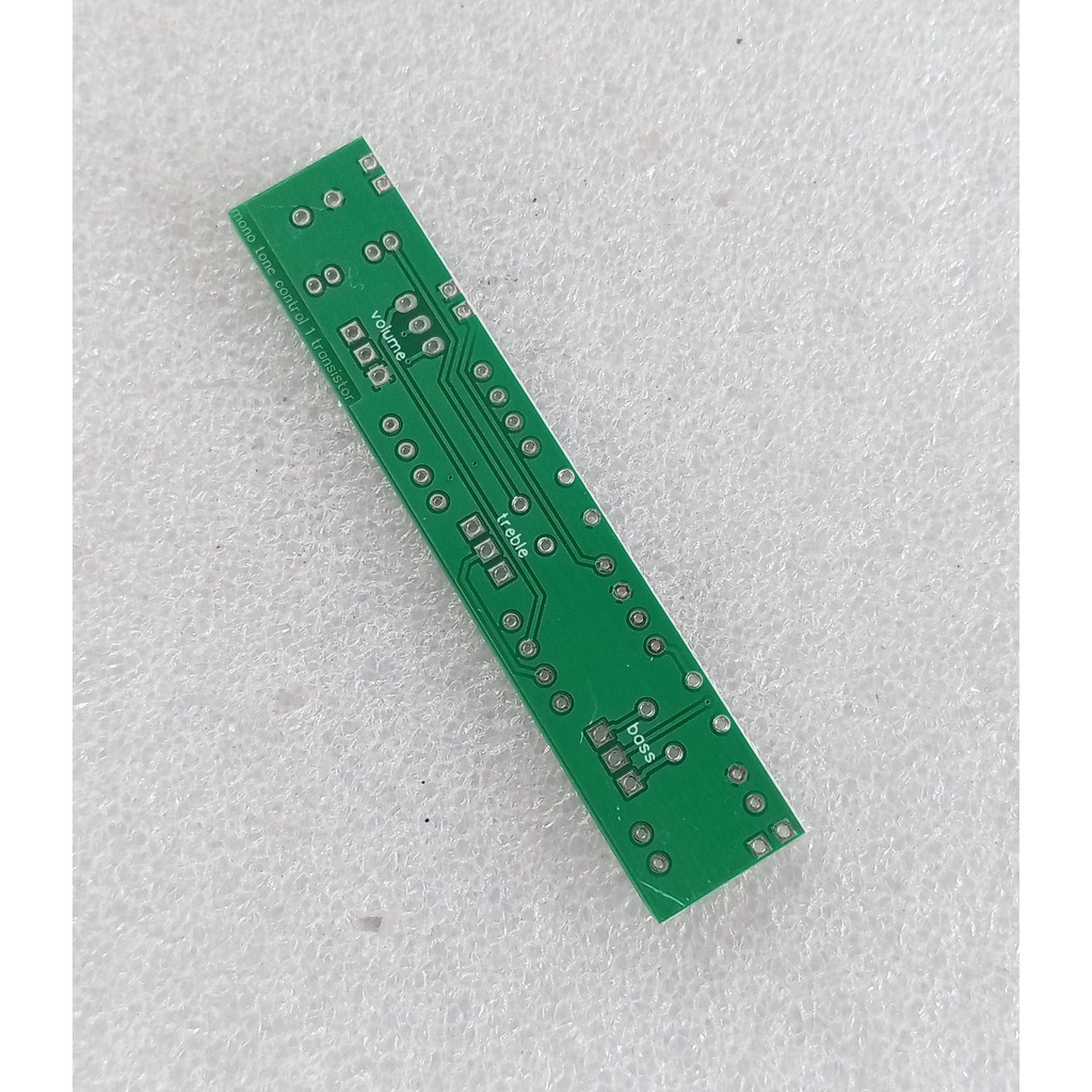 PCB Tone control Mono 1 Transistor