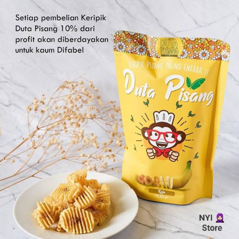 

SNACK KERIPIK PISANG RASA KEJU / DUTA PISANG - KERIPIK PISANG RASA KEJU