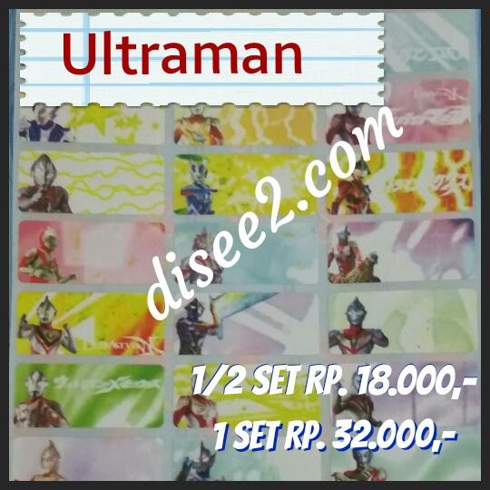 

Sticker Label Nama Waterproof ULTRAMAN