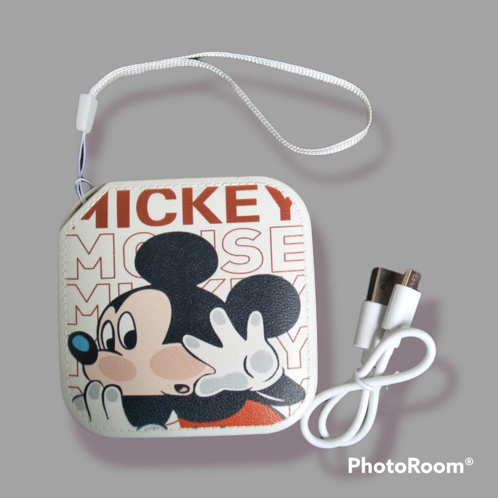 [MICKEY MOUSE]NEW POWERBANK MOTIF 10000MAH MOTIF KARAKTER KARTUN