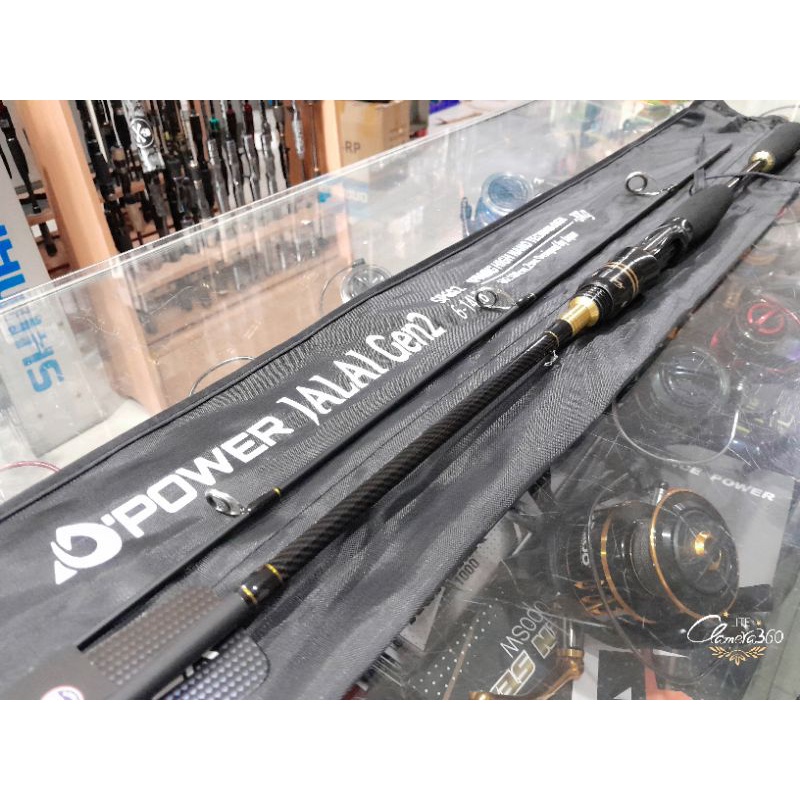 Rod BC dan SPINNING DPower JALAI GEN 2 C602 C662 Carbon Solid. Fuji Alconite