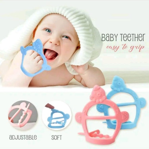 Makassar! Teether / Gigitan Gelang Tangan Silicone BPA Free