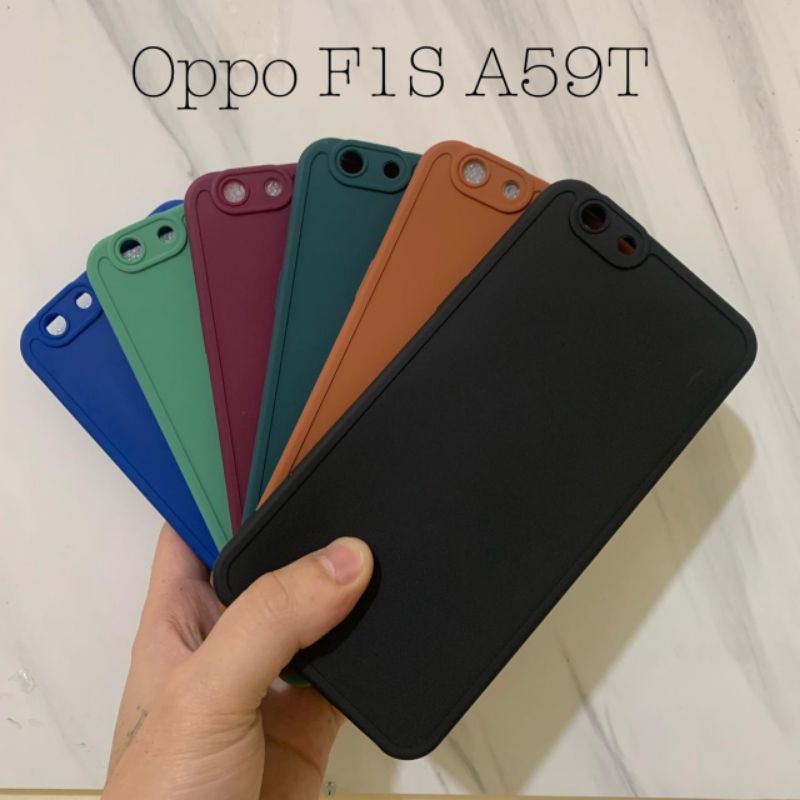 Case Oppo F1S A59T - Softcase Procamera Full Cover Matte - UA