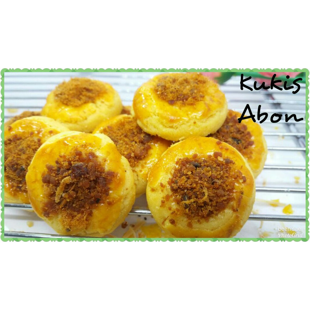 

Kue Lebaran Kukis Abon