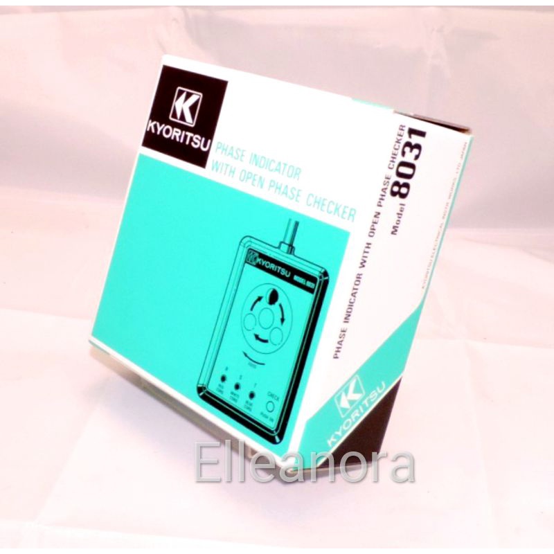 Phase Indicator With Open Phase Checker Kyoritsu 8031 Original