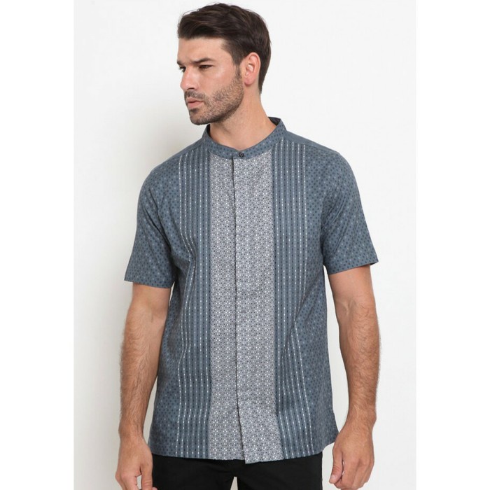 POLICE DENIM - BAJU KOKO PRIA ORIGINAL - 08E76 Koko Short Sleeve Shirt