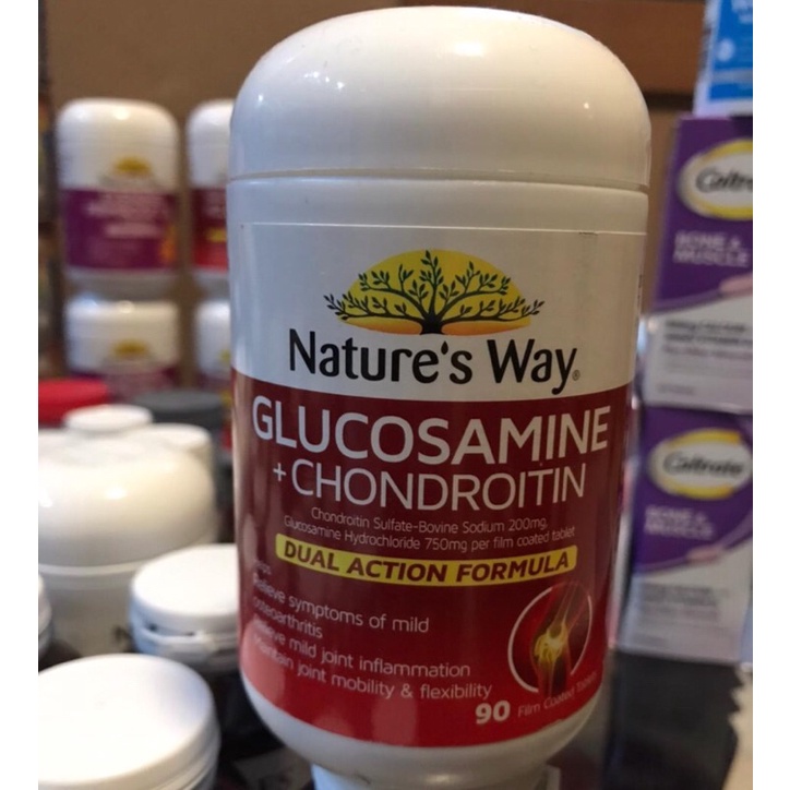 Nature’s Way Glucosamine + Chondroitin 90 tablet