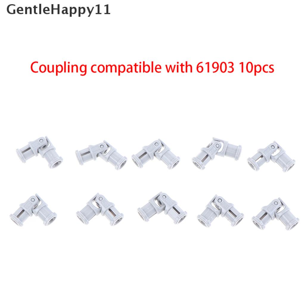 Gentlehappy 10pcs Mainan Balok Bangun / Susun MOC Technical Universal Joint Untuk Anak 61903