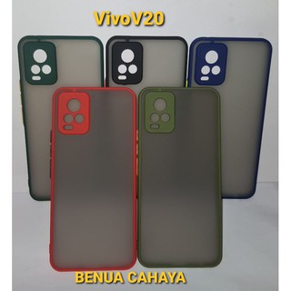 SOFTCASE VIVO V20-CASE MATTE FULL COLOR VIVO V20- BENUA CAHAYA | Shopee