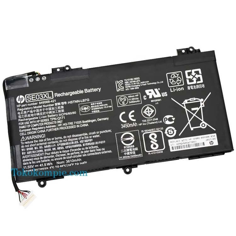 Original Baterai HP Pavilion 14-AL000 14-AL100 Series HSTNN-LB7G TPN-Q171 SE03XL