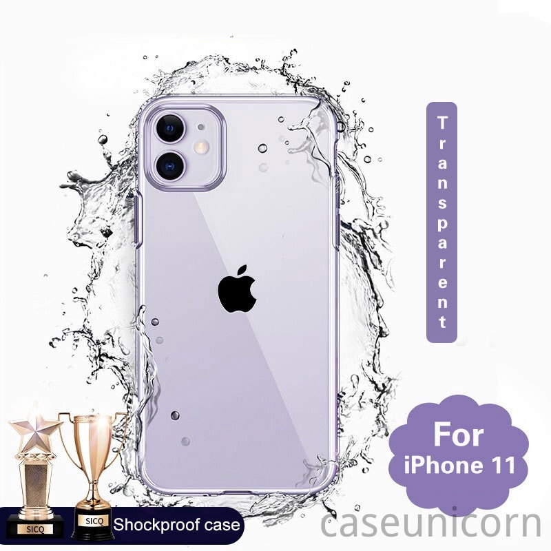 Soft Case TPU Transparan Untuk iPhone 11 12 13 14 Pro Max 6 6s 7 8 Plus X XR XS Max 11Pro 12Pro 13Pro 14Pro