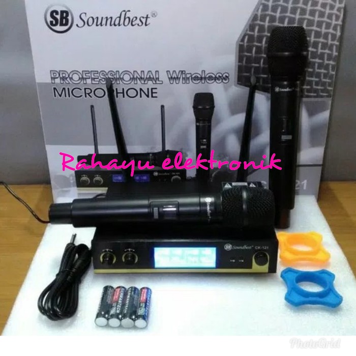 Mic wireless soundbest CK 121   wireless microphone soundbest CK 121