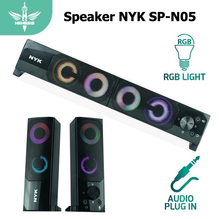 NYK NEMESIS GAMING SOUNDBAR SP-N05 RGB SPEAKER