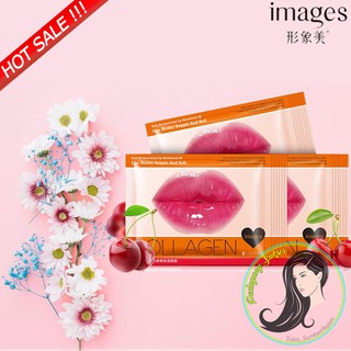 Image of IMAGES Lips Honey Supple And Soft Collagen Mask Masker Bibir Korea