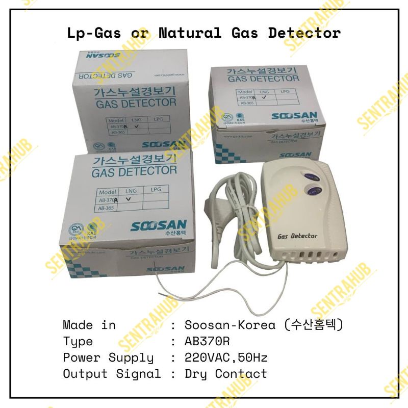 Jual Gas detector LPG Soosan Made in Korea Shopee Indonesia