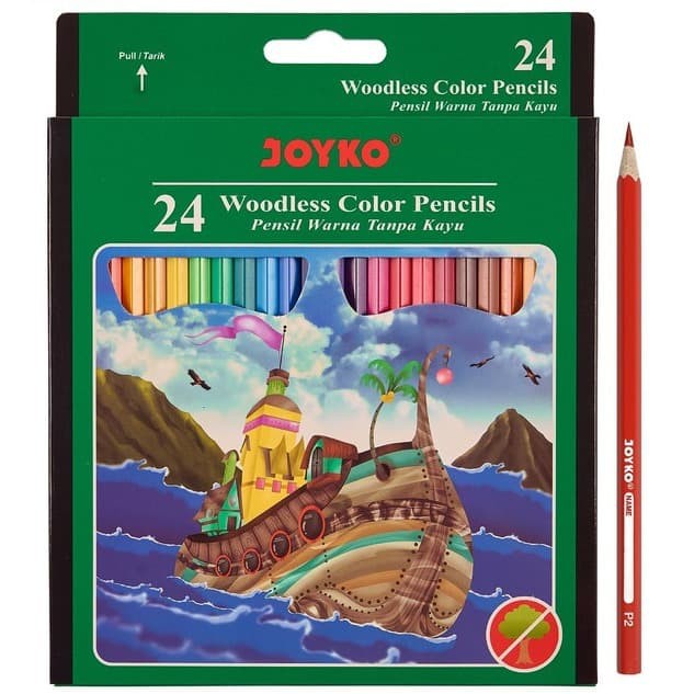 

Pensil Warna Joyko isi 24 Panjang