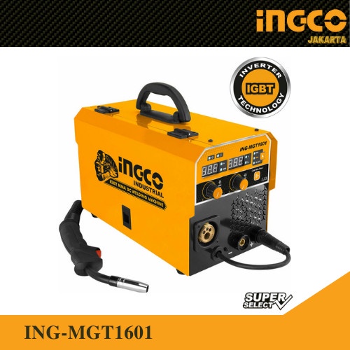 Mesin Trafo Las (160A) Welding Inverter INGCO ING-MGT1601 MAG/MIG/TIG