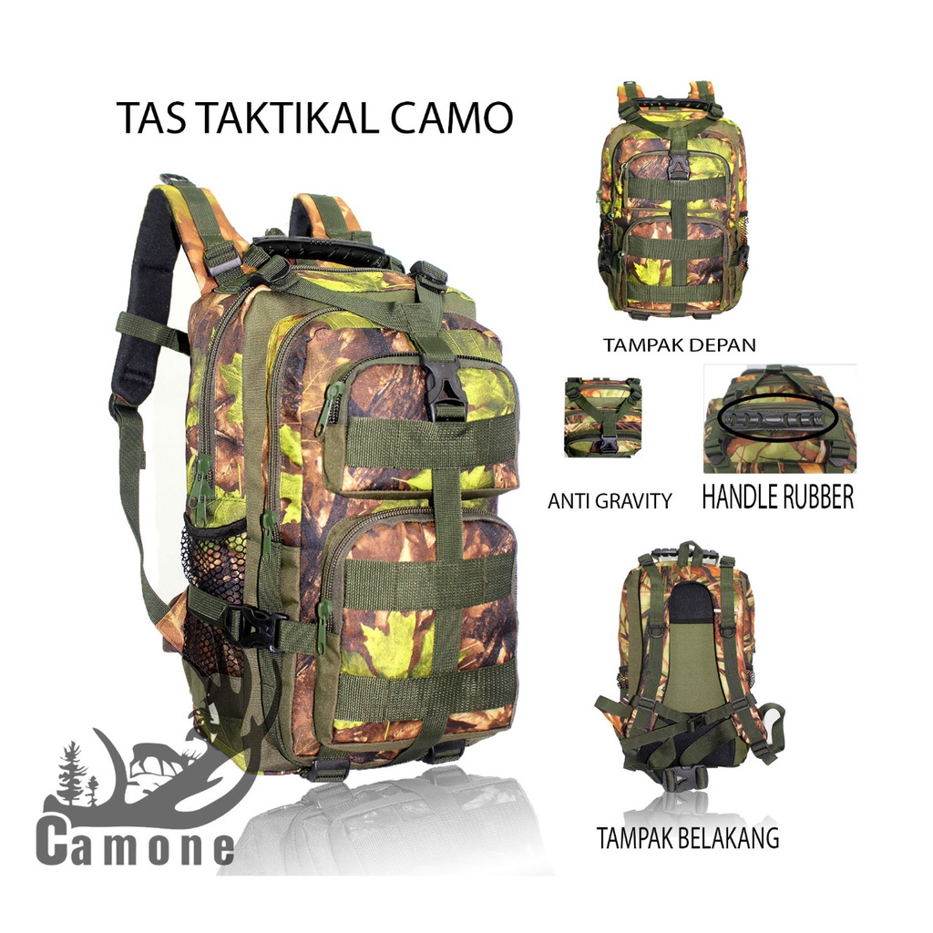 Ransel Camo Tentara / Tas taktikal Camo/tas ransel Loreng/Tas berburu/Tas Ransel murah/Ransel GEGOH/ransel tren/tas ransel hunting/tas Haiking/ransel touring/ransel