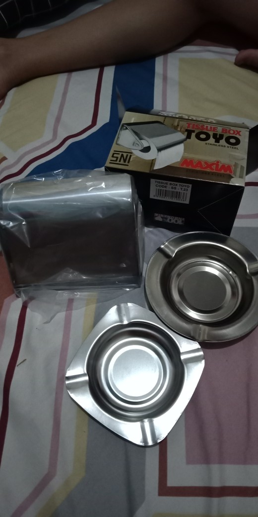 Maspion Toyo Tempat Tissue Roll Gulung Toilet Kamar Mandi